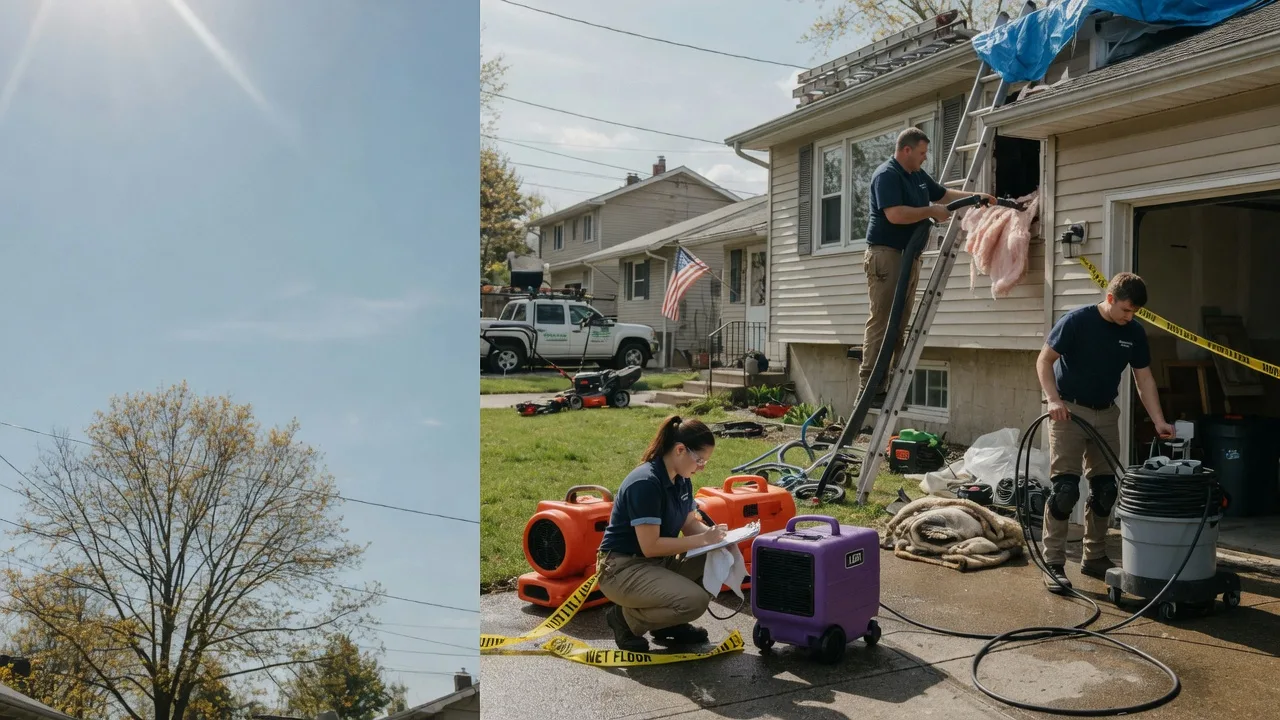 Emergency Water Removal in Sparta, OH near me